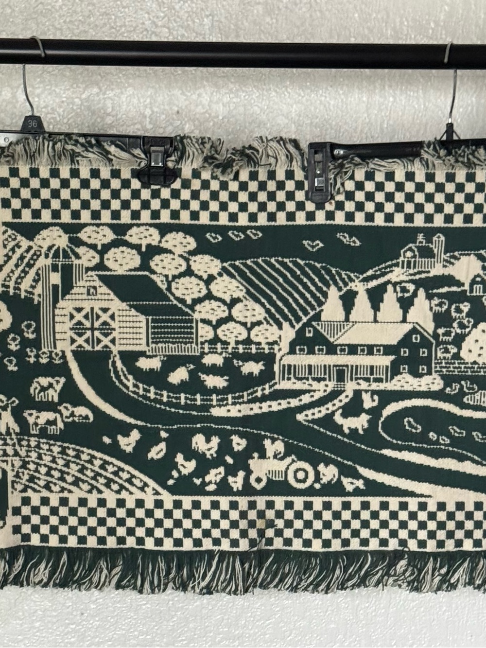 Vintage Home & Garden Party Table Runner/Wall Decor